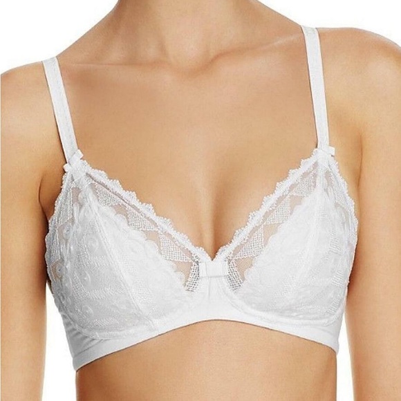 Wacoal White Women's Purity Soft Cup Bra - Picture 1 of 10
